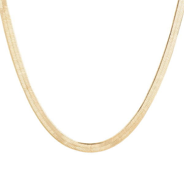 LOLO Herringbone 18K Gold Filled 16" Necklace