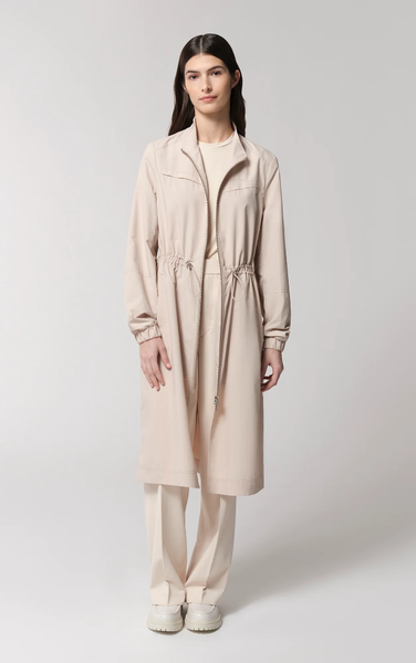 Soia & Kyo Henna Ultra Light Packable Trench in Mist