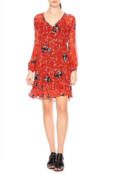 IRO Vera Dress - Red/Black