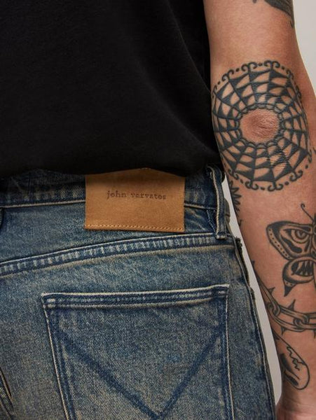 John Varvatos J702 Slim Fit Jean - Felix Wash - Aged Blue