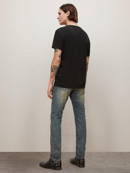 John Varvatos J702 Slim Fit Jean - Felix Wash - Aged Blue