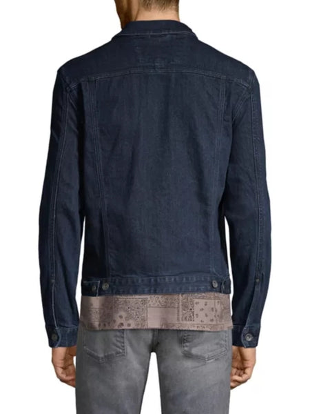 John Varvatos TRUCKER DENIM JACKET - Indigo