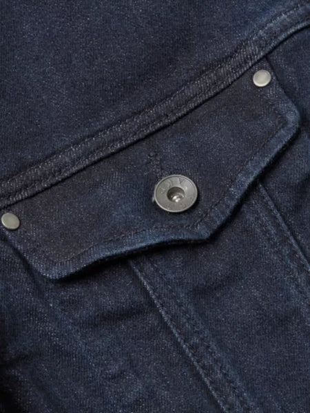 John Varvatos TRUCKER DENIM JACKET - Indigo