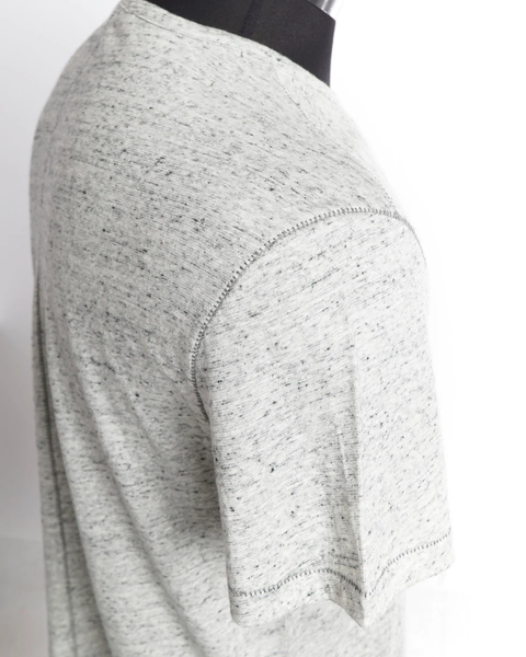 John Varvatos Tampa Crew  Neck T- Light Grey Heather