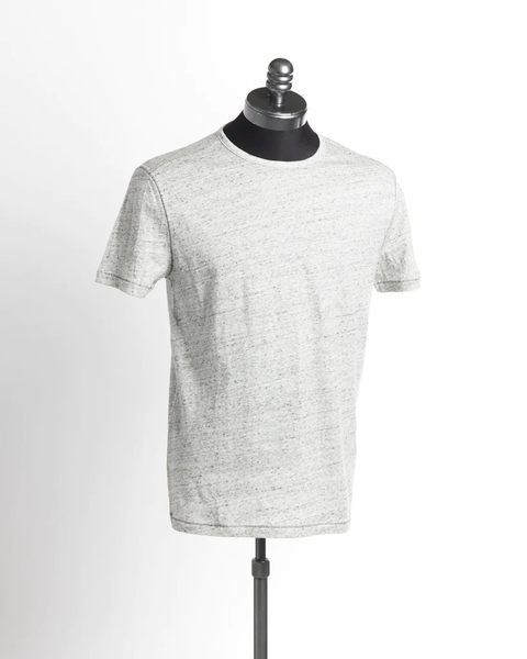 John Varvatos Tampa Crew  Neck T- Light Grey Heather