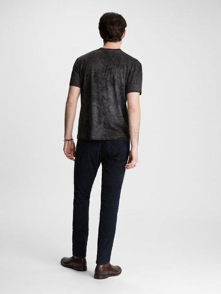 John Varvatos HILLSBORO SS CREW NECK - Nickel