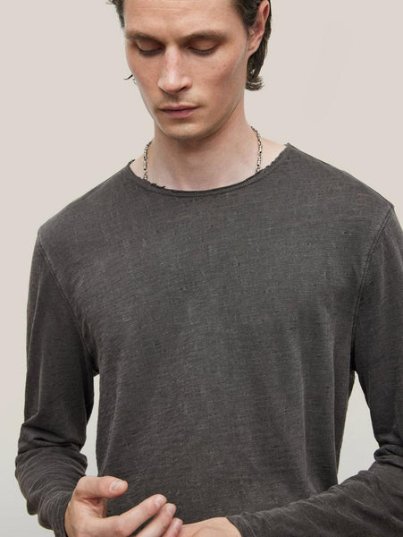 John Varvatos BLAKE Crew - Iron Grey