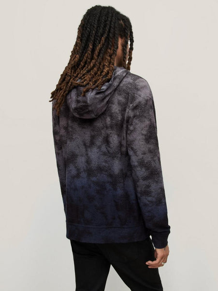 John Varvatos Antone Full Zip Hoody - Ink Blue