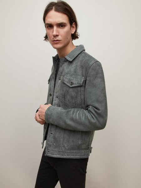 John Varvatos Andrew Trucker - Seal Grey