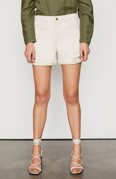 FRAME Le Brigette Short Raw Cuff in Au Natural