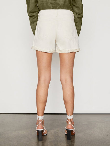 FRAME Le Brigette Short Raw Cuff in Au Natural