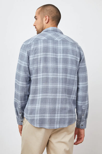 Rails Men's Lennox Shirt - Concrete Dust