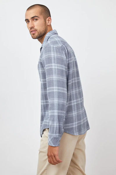 Rails Men's Lennox Shirt - Concrete Dust