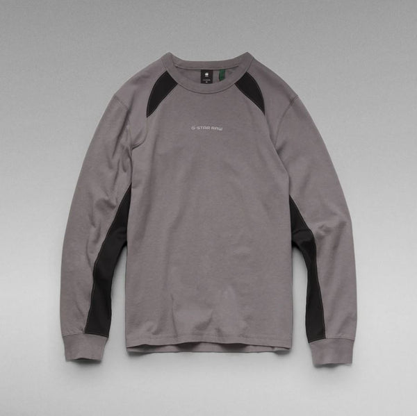 G-STAR Moto Neoprene L/S T-Shirt - Magna