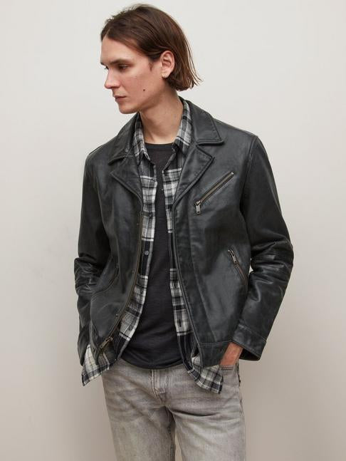 John varvatos shop leather jacket