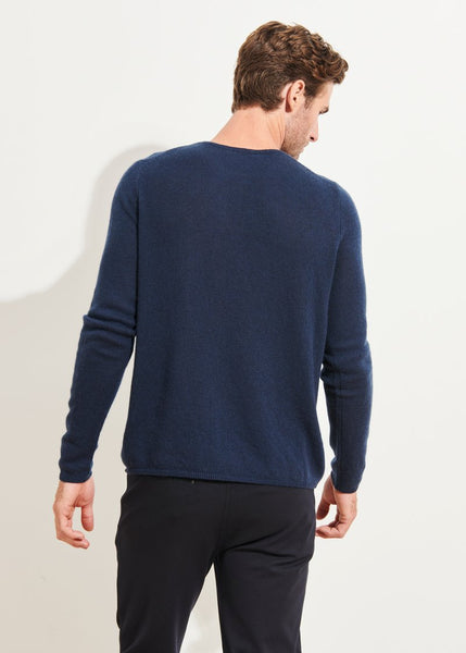 Patrick Assaraf Air Cashmere Sweater - Midnight