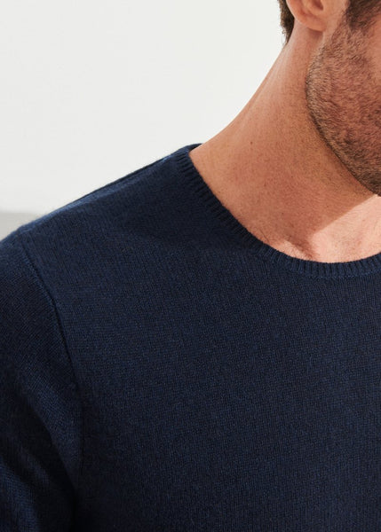 Patrick Assaraf Air Cashmere Sweater - Midnight