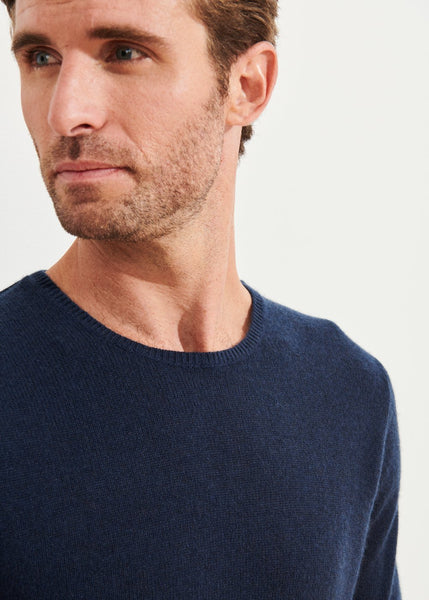 Patrick Assaraf Air Cashmere Sweater - Midnight