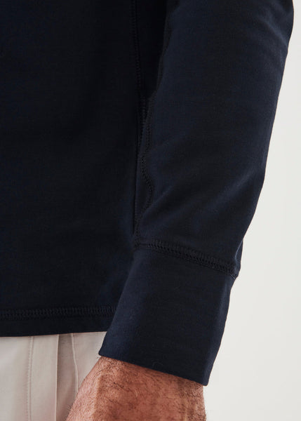 Patrick Assaraf Pima Cotton French Terry Sweatshirt - Danube