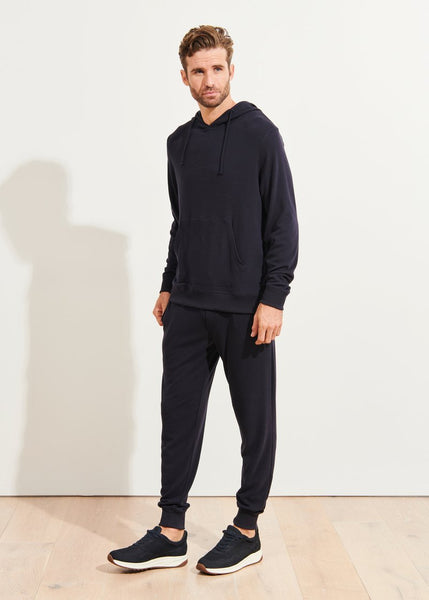 Patrick Assaraf Lounge Drawstring Jogger - Dark Navy