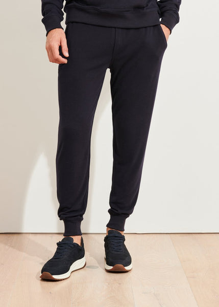 Patrick Assaraf Lounge Drawstring Jogger - Dark Navy
