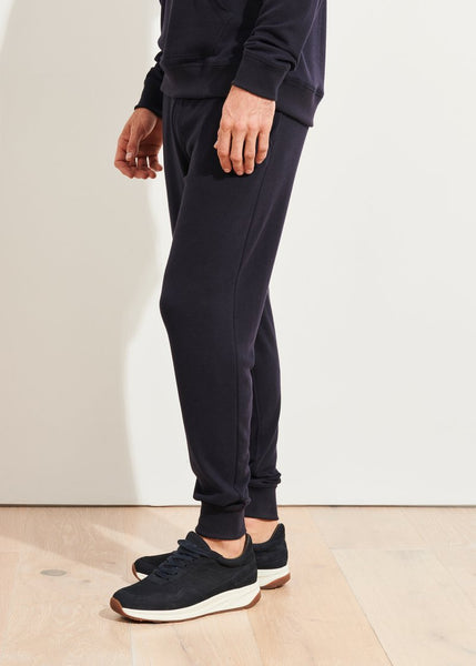 Patrick Assaraf Lounge Drawstring Jogger - Dark Navy