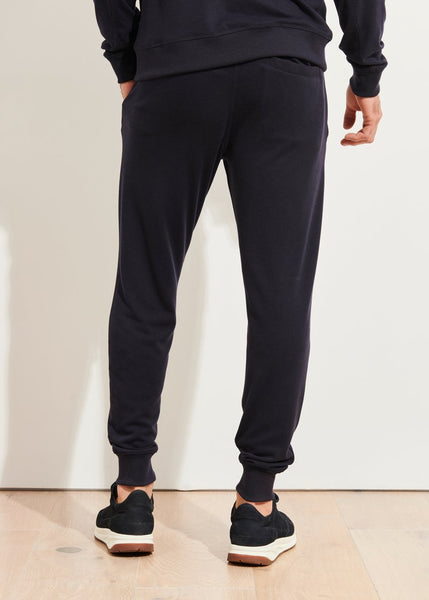 Patrick Assaraf Lounge Drawstring Jogger - Dark Navy