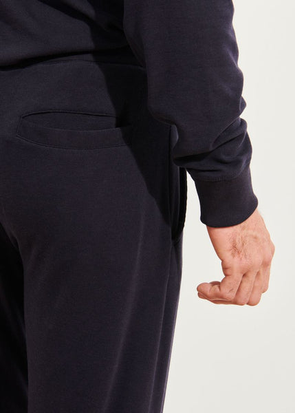Patrick Assaraf Lounge Drawstring Jogger - Dark Navy