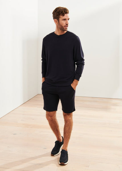 Patrick Assaraf Lounge Sweatshirt - Dark Navy