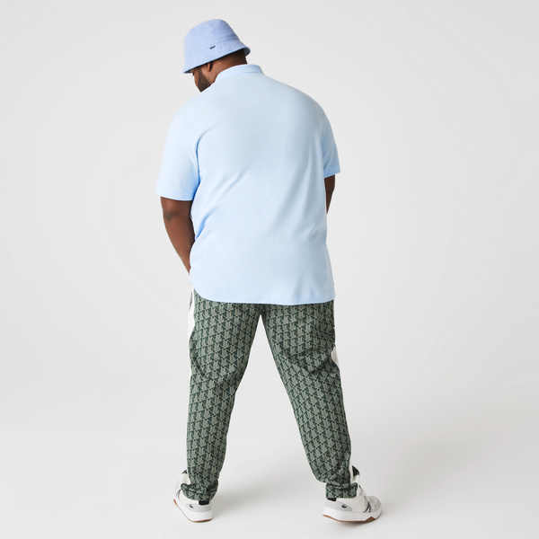 Lacoste Regular Fit Stretch Cotton Paris Polo - Light Blue