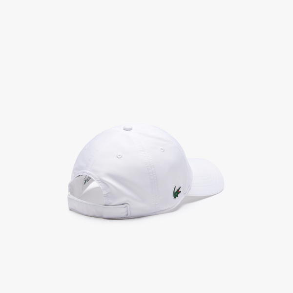 Lacoste Unisex SPORT Lightweight Cap - White