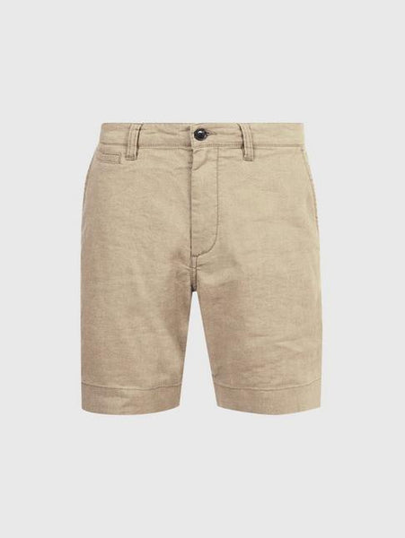John Varvatos Johnny Flat Front Shorts - Hemp