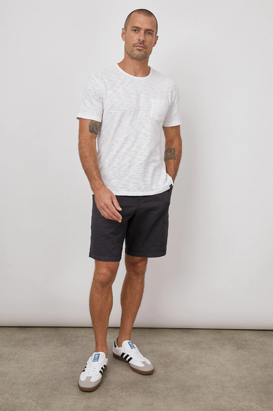 Rails Men's Skipper S/S Pocket  T-shirt - White