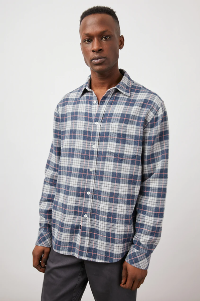 Rails Men's Sussex L/S - Cirrus Juno Melange