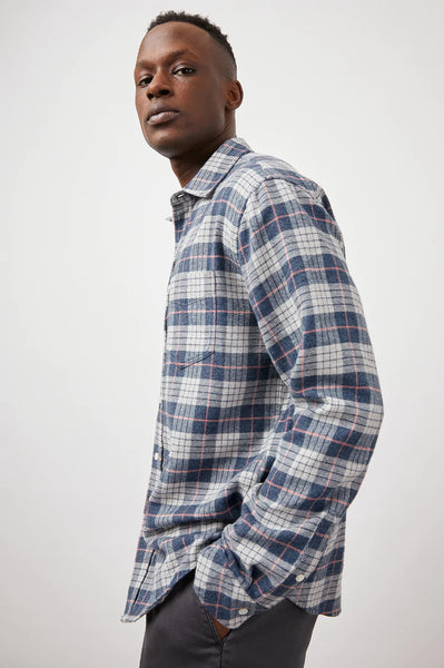 Rails Men's Sussex L/S - Cirrus Juno Melange