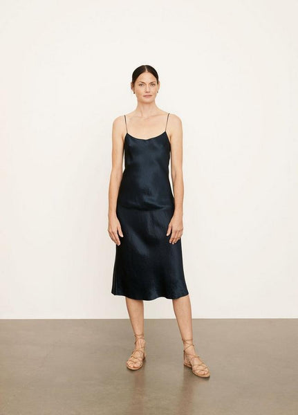 Vince Satin Cami in Coastal Blue