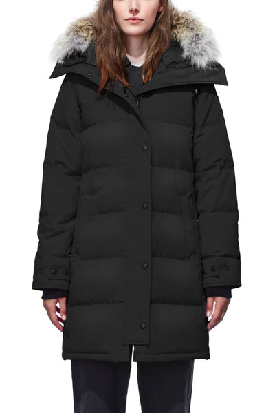 Canada Goose Women's Shelburne Parka Black Label Heritage - Black