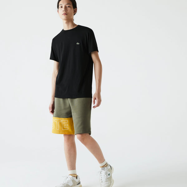 Lacoste Crew Neck Pima Cotton T-Shirt - Black