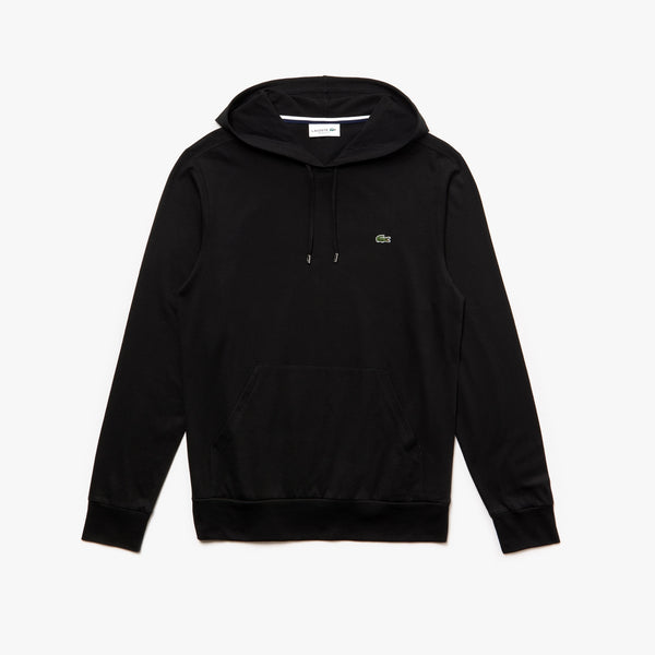 Lacoste Regular Fit Hooded Jersey T-shirt - Black