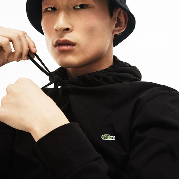 Lacoste Regular Fit Hooded Jersey T-shirt - Black