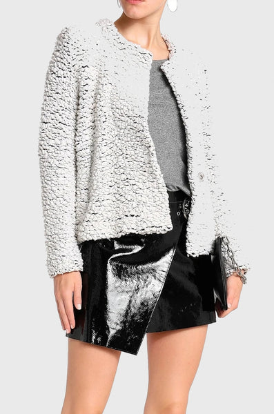 IRO Twiggy Boucle Jacket - White