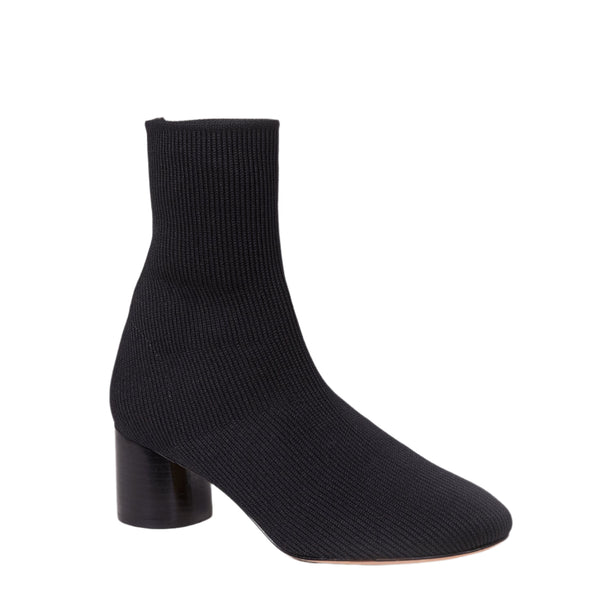 Vince Tasha Knit Ankle Boot - Black