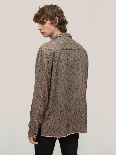 John Varvatos ROBBINS LS Shirt - Powder