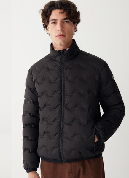 COLMAR Wavy Quilted Down Jacket - Black