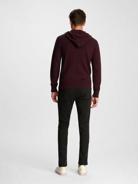 John Varvatos RICHMOND  FULL ZIP HOOD Charcoal