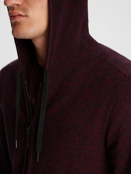 John Varvatos RICHMOND  FULL ZIP HOOD Charcoal