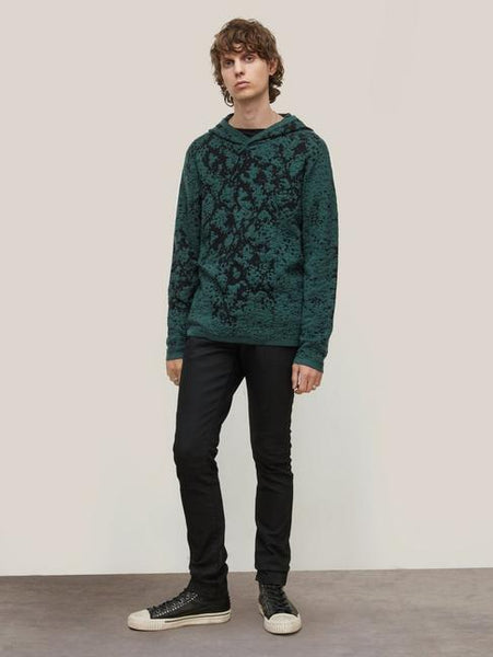 John Varvatos LUDHAM Hoodie - Dark Moss