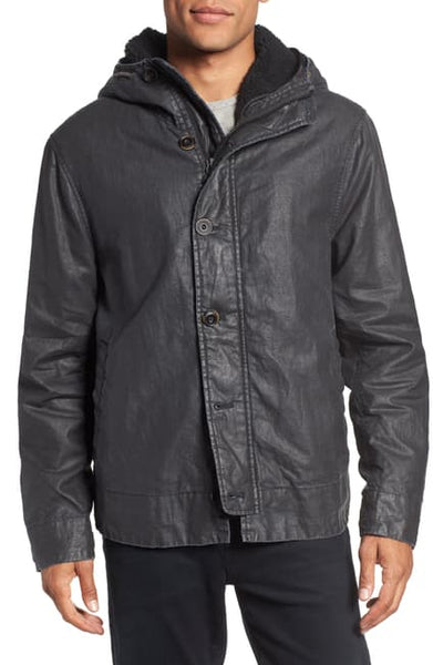 John Varvatos Army Hoodie Jacket - Midnight