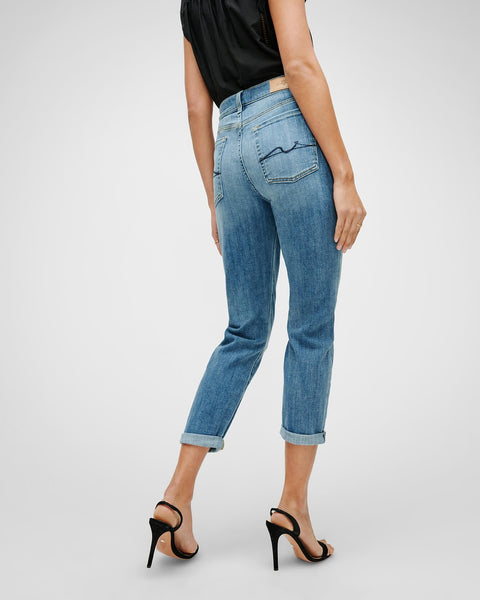 7 For All Mankind Josefina in Bright Light Broken Twill BLBT