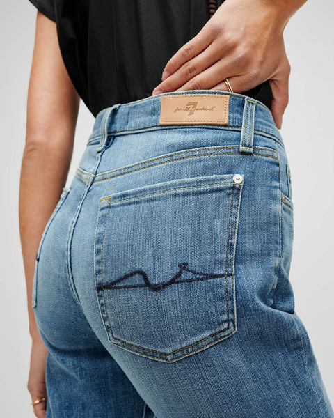 7 For All Mankind Josefina in Bright Light Broken Twill BLBT
